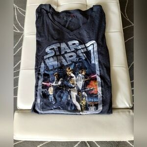 Star Wars V Neck Graphic T shirt